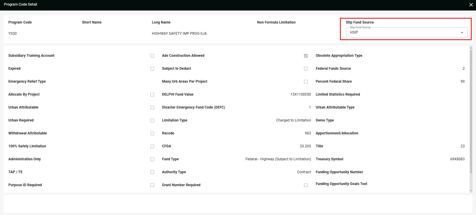 NM STIP Manager FMIS Status of Funds Detail Pop-Up.png
